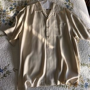 tommy bahama short sleeve  button down “barefoot bar”